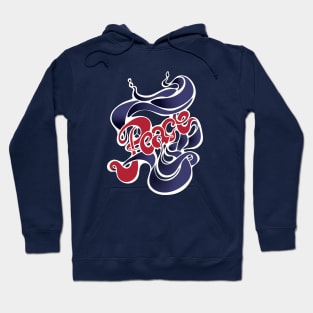 Peace banner USA Hoodie